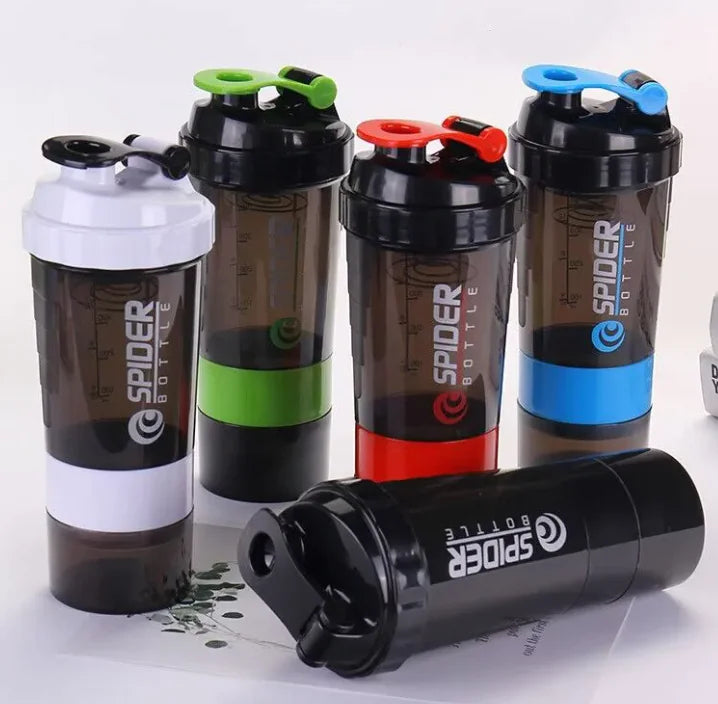 500ml Double Layer Plastic Shaker Cup